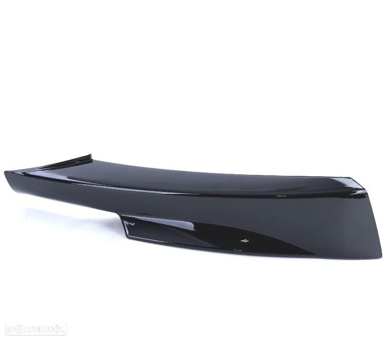 SPLITTERS PARA-CHOQUES FRONTAL BMW E90 E91 08-12 LOOK M PRETO BRILHANTE - 3