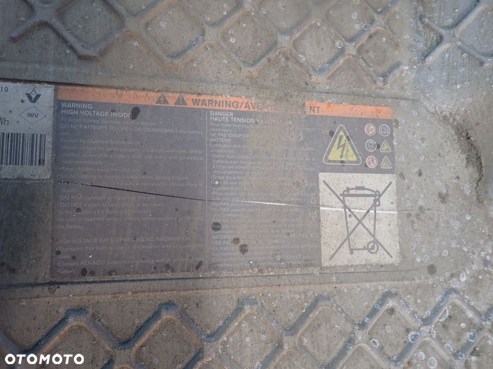 RENAULT KANGOO Z.E. II III 13- BATERIA AKUMULATOR 295109623R U012976 22 kWh - 13