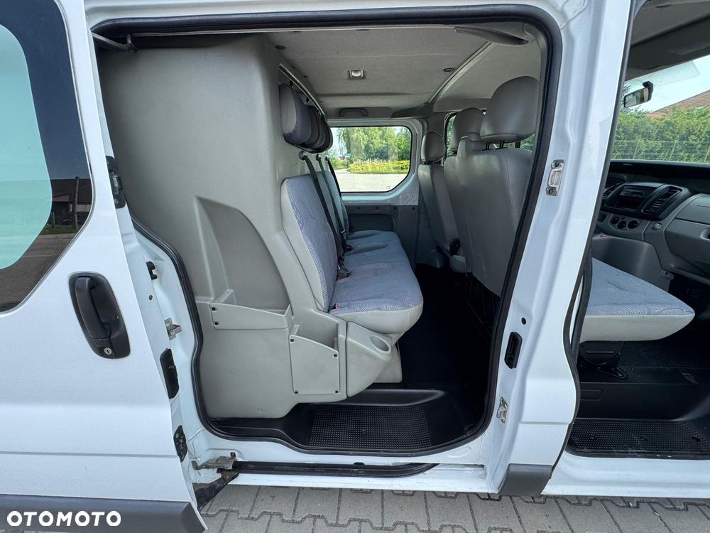 Renault TRAFIC L2H1 Long Dubel Kabina 6os. Brygadówka - 14