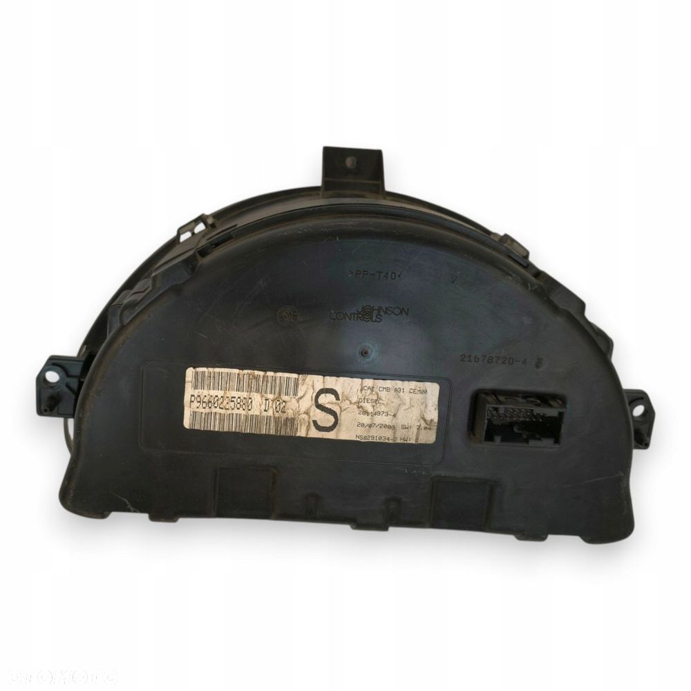 LICZNIK ZEGARY P9660225880 Citroen C3 I C2 1.4 HDI Diesel europa 03-09 - 4