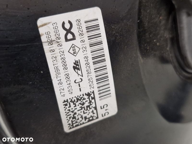 RENAULT TWINGO 3 III 1.0 SCE SERWO HAMULCOWE POMPA HAMULCA 472104799R - 7