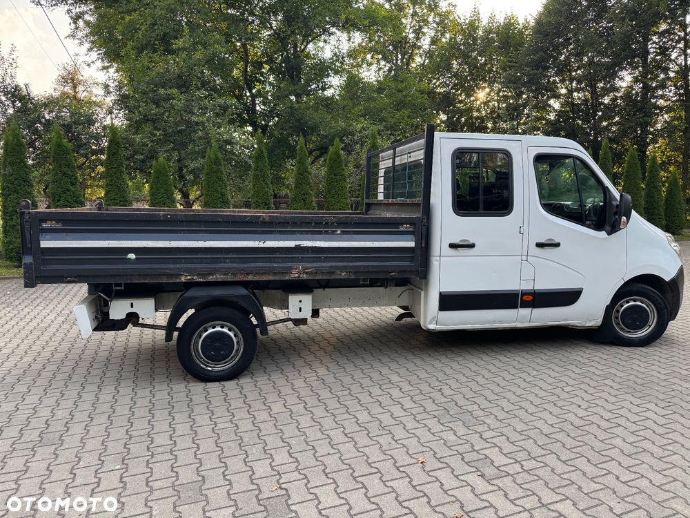 Renault MASTER 2,3 DCI WYWROTKA 3 STRONY DUBEL KABINA 7 OSÓB FV 23 % MOVANO KIPER SKRZYNIA BRYGADOWY - 8