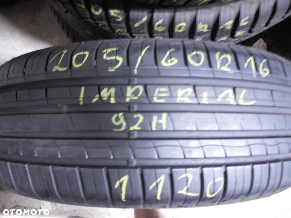 OPONY 205/60R16 IMPERIAL ECO DRIVE 5 DOT 4722 / 1120 8MM - 2