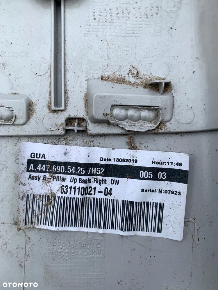 VITO VIANO poszycie obudowa słupka lewa prawa A4476904825 - 5