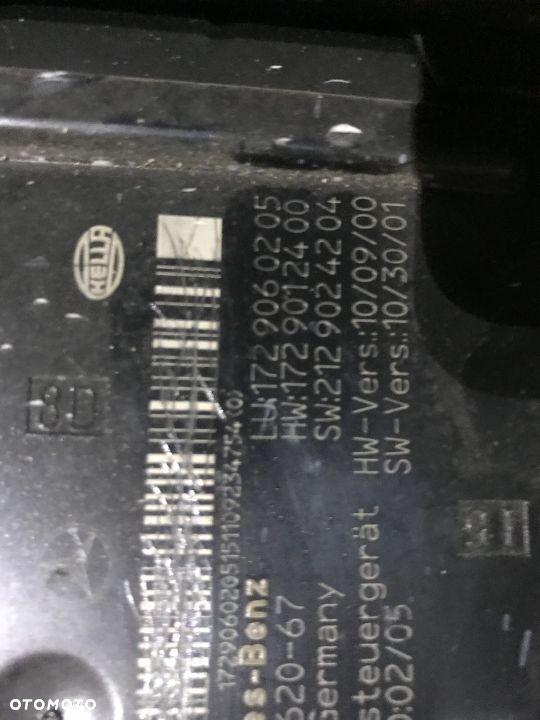 MERCEDES 204 212 MODUL SAM TYL 1729060205 - 2