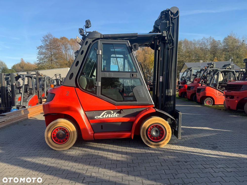 Linde H70D 2013 kabina 4 sekcje 396 h60 h80 diesel 396 toyot - 3