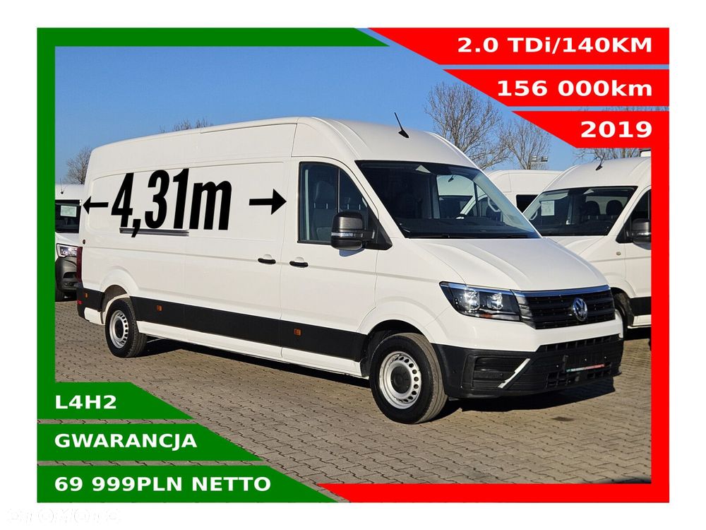 Volkswagen Crafter L4H2 *69999zł NETTO* 2.0TDi/140KM - 1
