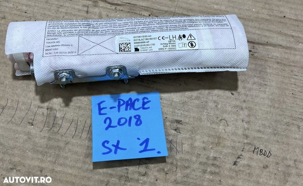 Airbag scaun stanga sau dreapta JAGUAR E-Pace an 2016-2025 - 1