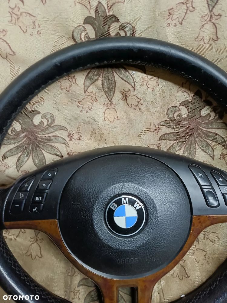 Kierowca poduszka multifunkcja skóra BMW E46 - 6