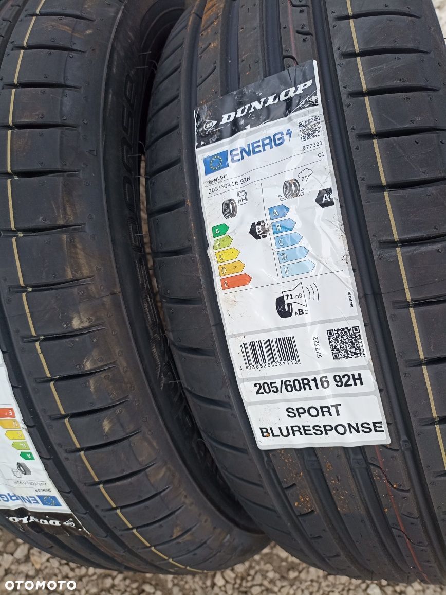 Nowe opony letnie 205/60/16 Dunlop - 1
