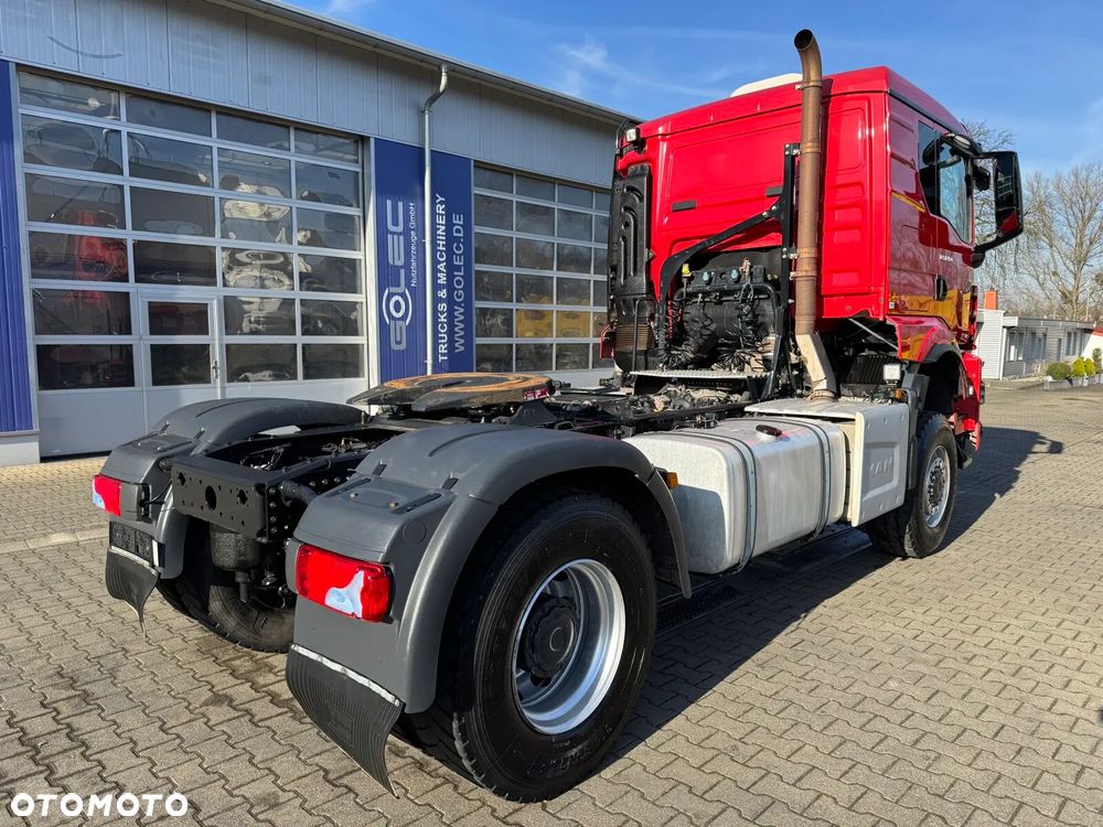 MAN TGS 18.510 4x4 BL EURO6 CIĄGNIK SIODŁOWY Z HYDRAULIKĄ WYWROTU - 4