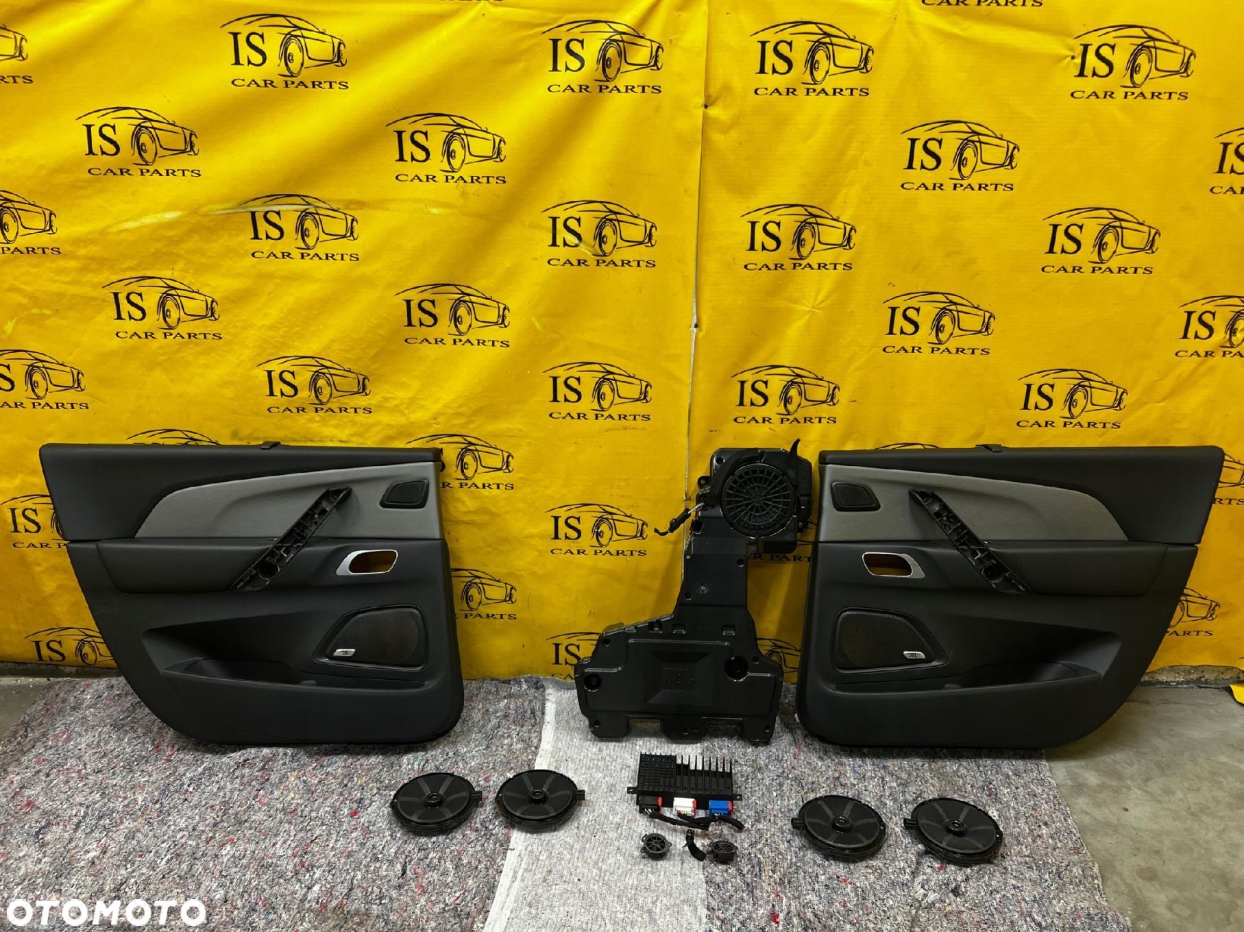 BOCZKI TYŁ GŁOŚNIKI WZMACNIACZ SUBWOOFER JBL CITROEN C4 GRAND PICASSO II - 1