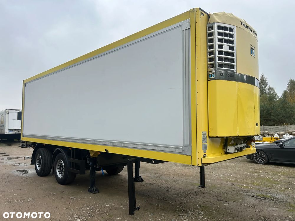 Schmitz Cargobull SKO 18 THERMO KING SL-100e / 2 OSIE / 22 PALETY / OŚ SKRĘTNA / ROLETA / SKRĘTNA OŚ NA OBROTNICY / IDEALNA POD DYSTRYBUCJĘ / ŚWIETNIE ZWROTNA KRÓTKA NACZEPA !! - 5