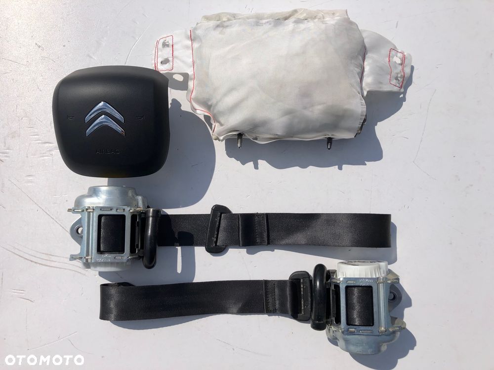 CITROEN BERLINGO 4 IV PODUSZKA POWIETRZNA KIEROWCY AIRBAG FOTELA PASAŻERA PASY PAS KURTYNA OKAZJA !! - 3