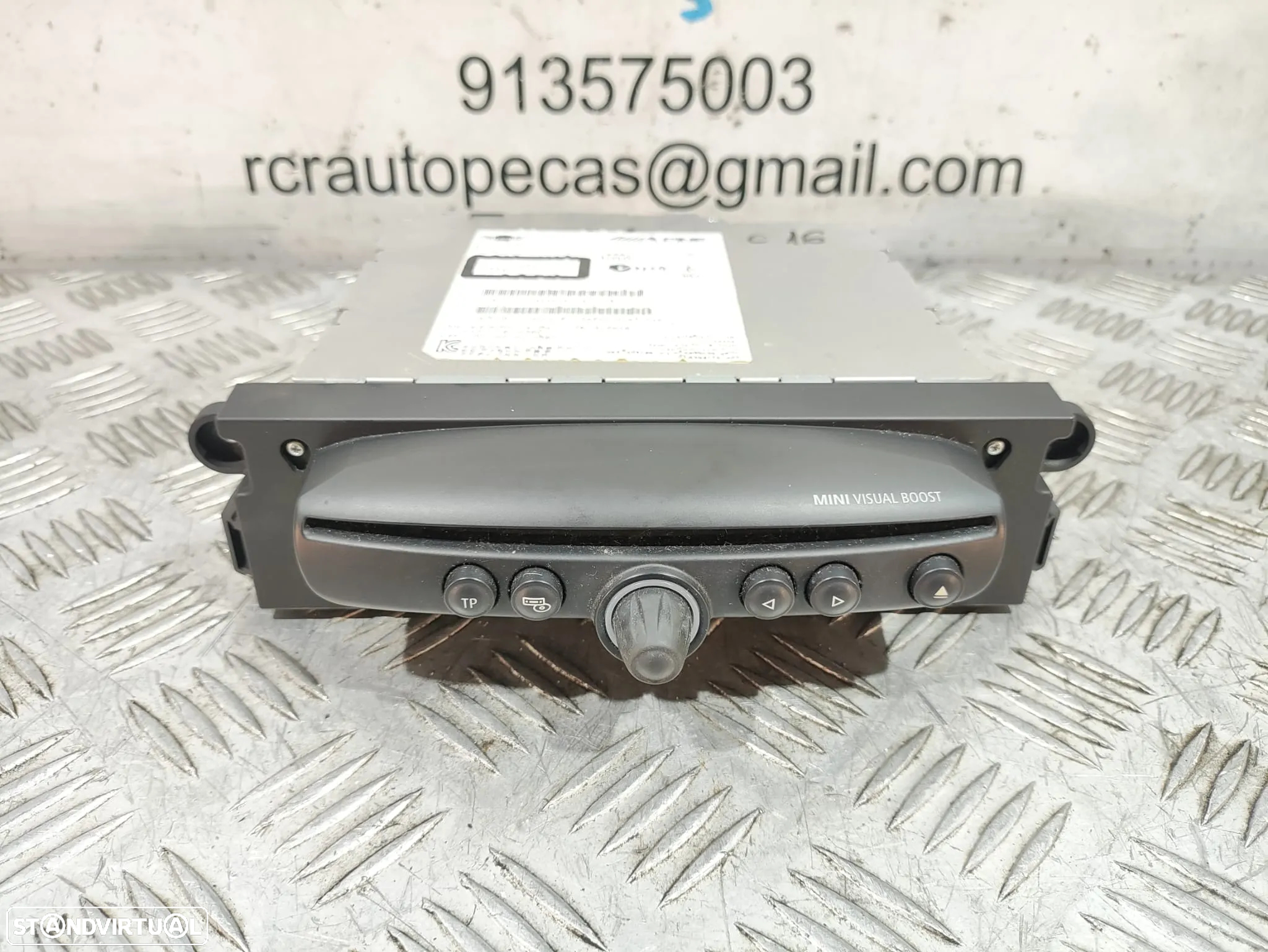 Unidade de Radio | Leitor | GPS Mini Cooper S | SD | One | JCW Original - 9286637 - R55 | R56 | R57 | R58 | R59 | R60 Bluetooth - 2