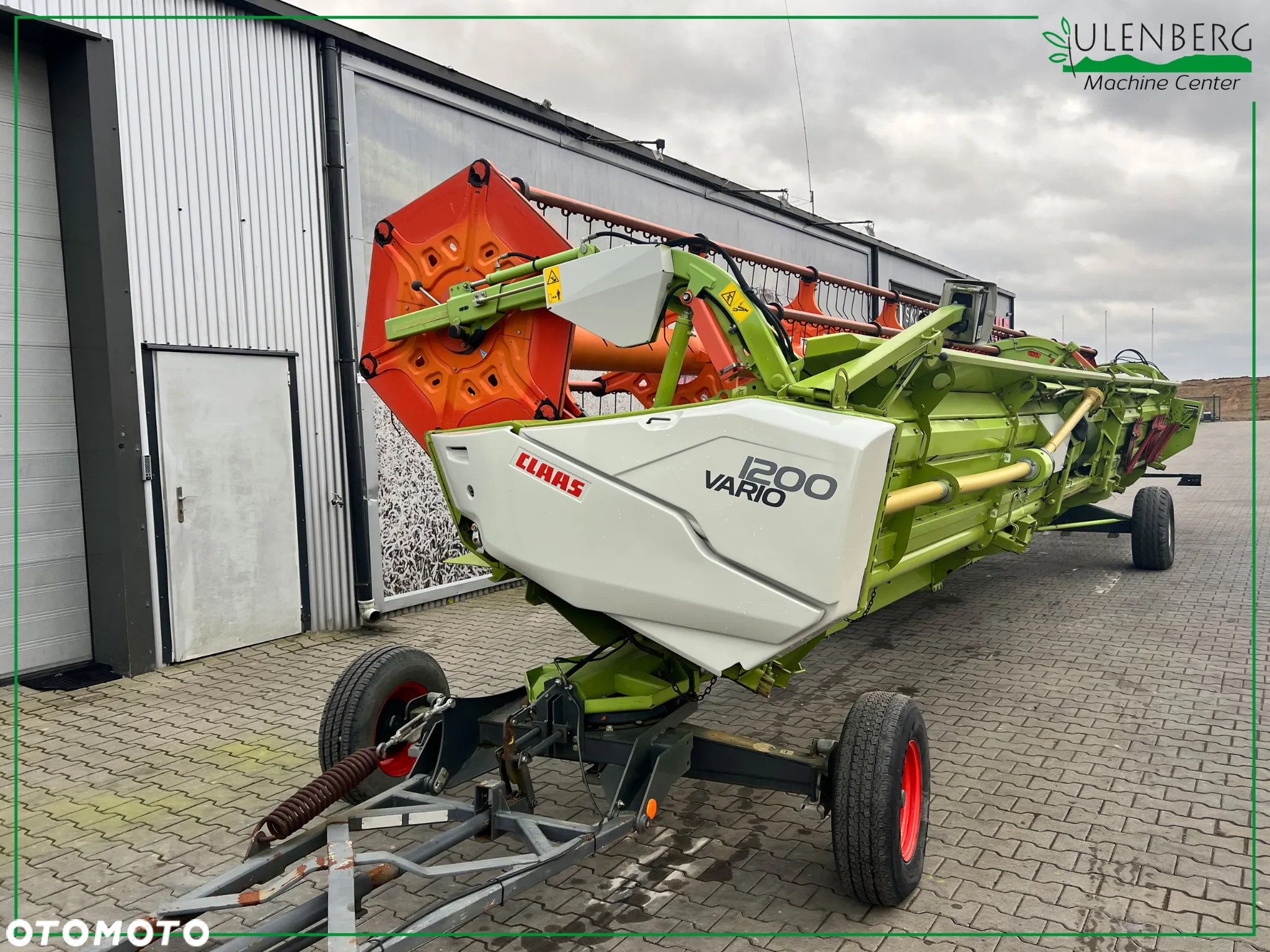 Claas Vario 1200 + wózek transportowy - 5