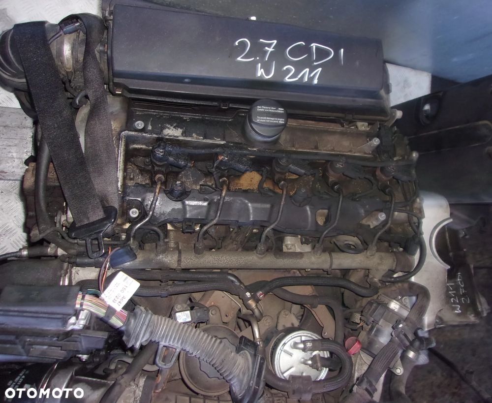 SILNIK MERCEDES W211 W203 2.7 CDI 647 kompletny - 1