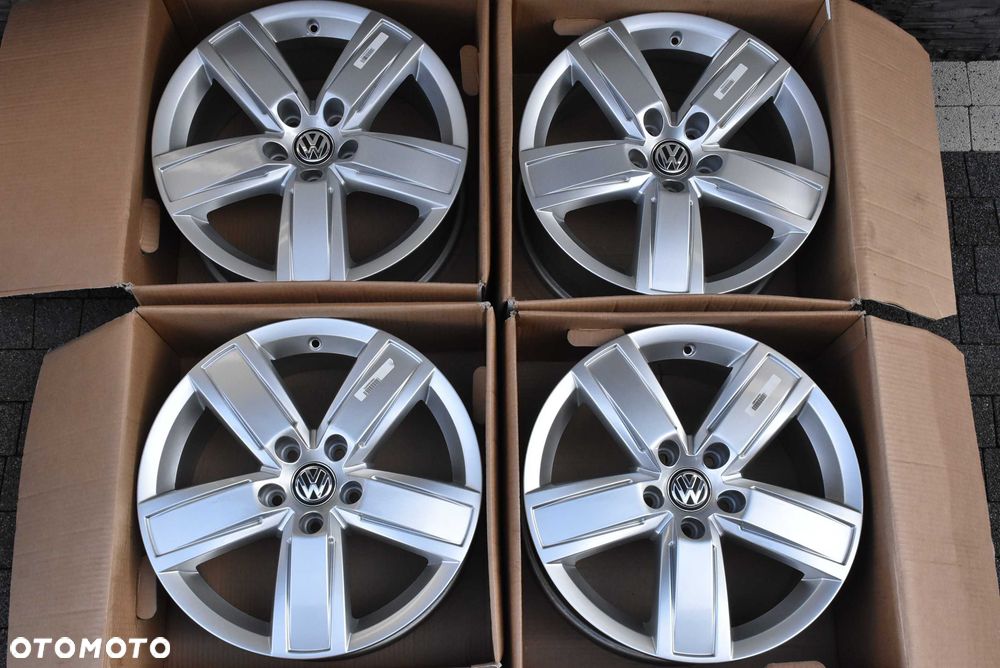 NOWE felgi OEM VW Amarok T5 T6 T6.1 Caravelle Multivan Transporter 18" - 2