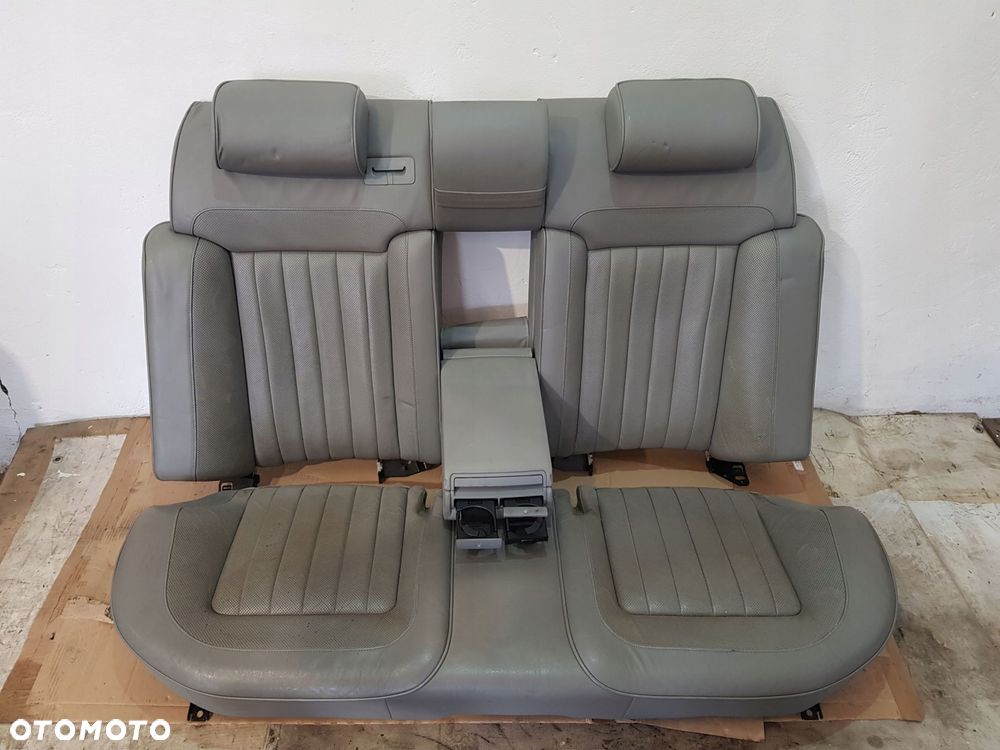 kanapa tył skóra vw phaeton 3d2 3.0tdi 06r - 1