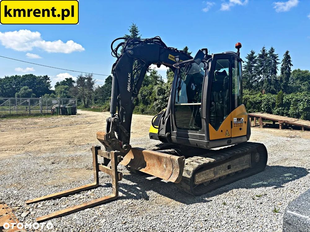 Mecalac 8 MCR MINI-KOPARKA 2019R | MECALAC 6 MCR, JCB 8065 8080 8085 85 Z VOLVO ECR 88, CAT 308, 307 , BOBCAT 80 KOMATSU PC 88 - 11