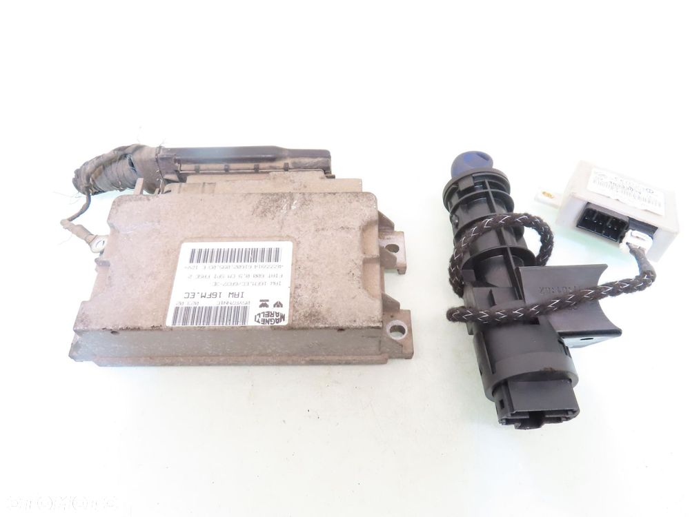STACYJKA STEROWNIK FIAT SEICENTO 0.9 IAW16FMEC 46555914 6160209503E - 3