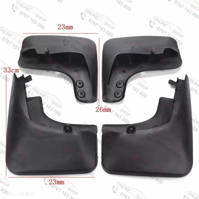 Set aparatori noroi pentru Volkswagen Tiguan an 2007-2015 - 1