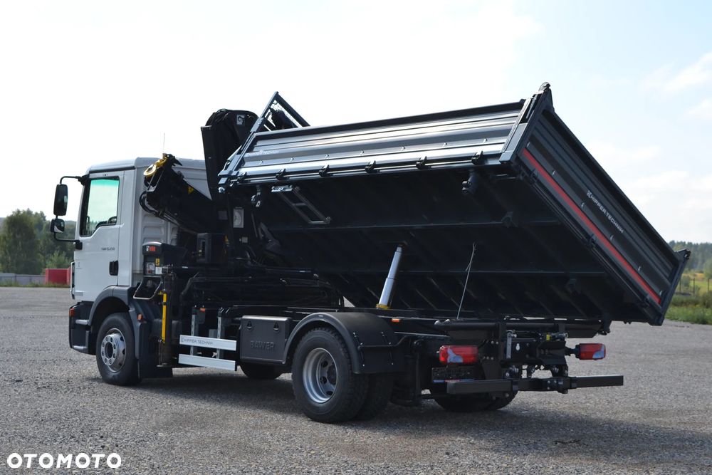 Mercedes-Benz Atego Antos Axor Actros Nowy 3-stronny Wywrot Kiper Wywrotka HDS Żuraw Producent Nadwozi KIPPER TECHNIK - 12