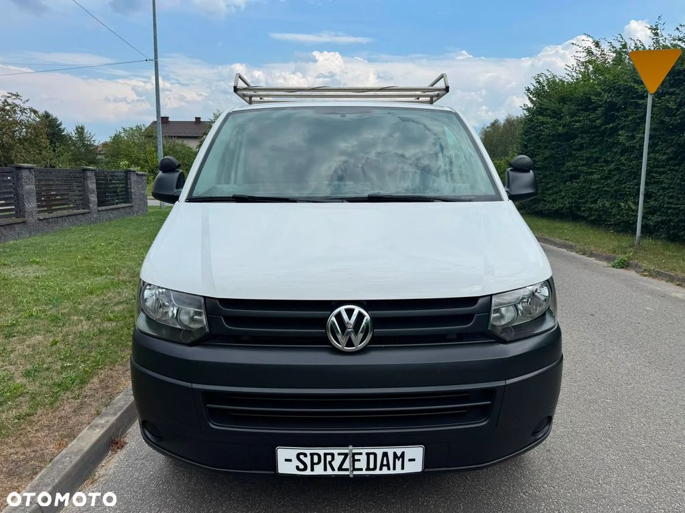 Volkswagen TRANSPORTER T5 L2H1 LIFT Długi Klima Elektryka Tempomat Furgon 3os. Hak Serwis - 2