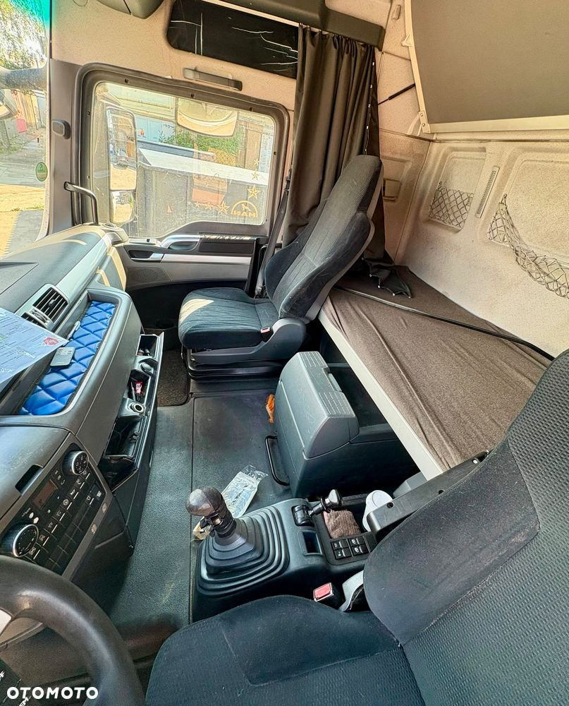 MAN TGX 18.440 XXL MANUAL KLIMA WEBASTO STANDKLIMA 2xALUTANK LODÓWKA SPOJLERY 960000km EURO 5 2009r ŁADNY - 6