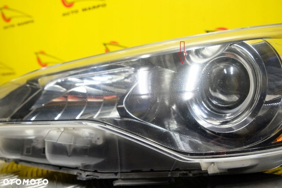 TOYOTA CAMRY 2015- REFLEKTOR LAMPA ZWYKŁA SOCZEWKOWA LEWA CIEMNA USA - 4