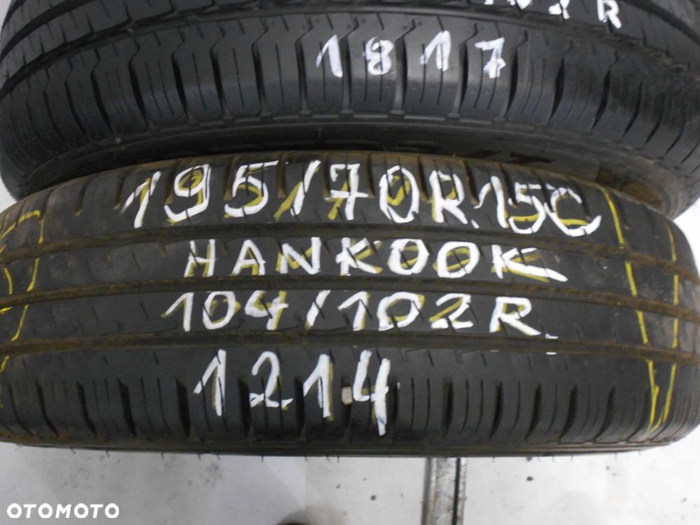 OPONY 195/70R15C HANKOOK VANTRA LT DOT 1817 / 1214 9MM - 3