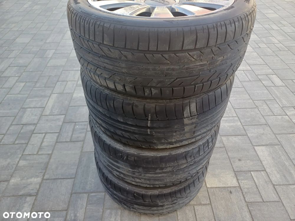 FELGI Z OPONAMI KOŁA ALUMINIOWE AUDI A8 D3 A6 C6 R19 5X112 57,1 mm OPONY DUNLOP R19 255/40 LATO NR18 - 12