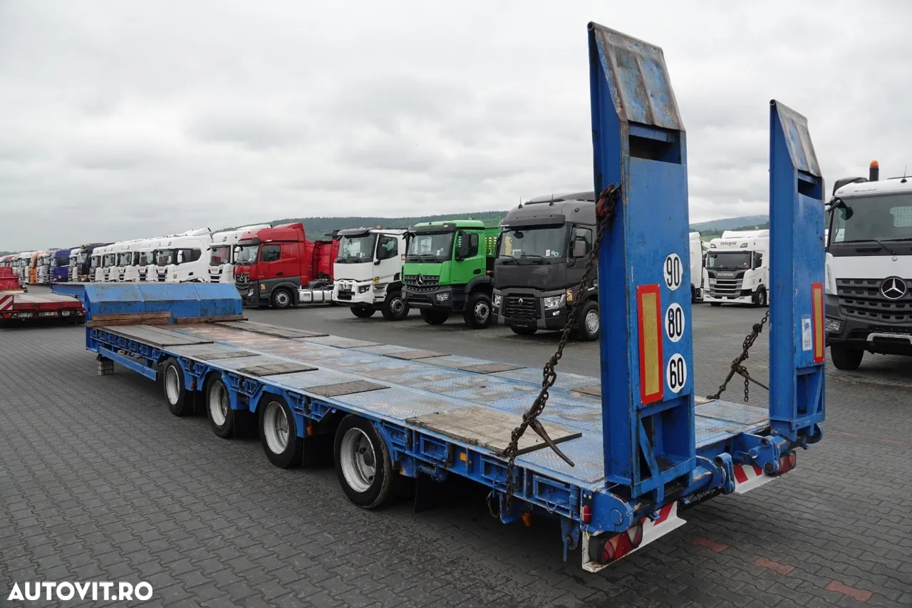 Cometto CAMION COMETTO CU ÎNCĂRCARE MICĂ / PRELUNSĂ / 4 AXI / AXĂ DE DIRECȚIE / IMPORTAT - 5