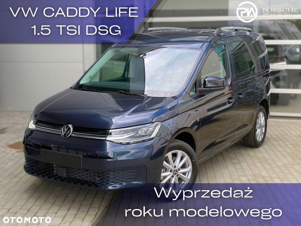 Volkswagen Caddy silnik: 1,5 l TSI EU6 116 KM / skrzynia biegów: automatyczna DSG, 7-biegowa rozstaw osi: 2755 mm - 2