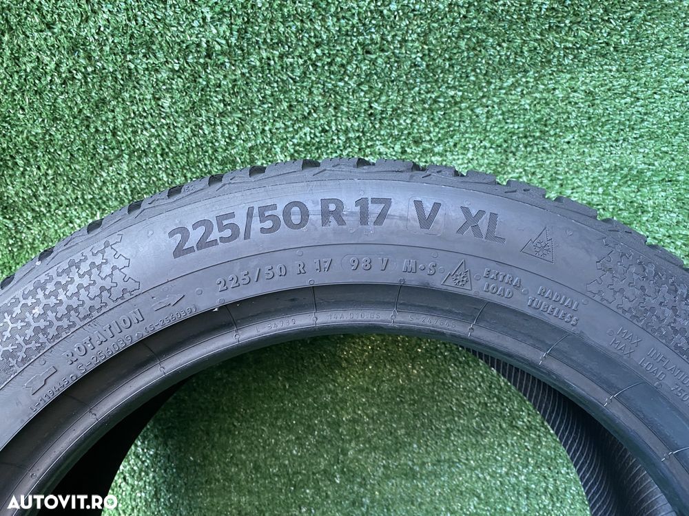 Set 2 anvelope Iarna 225 50 R17 98V XL Continental Winter Contact Ts85 - 4