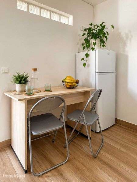 T1 NOVO COM TERRAÇO PRIVADO GENEROSO — uma casa para viver e desfrutar - Grande imagem: 4/9
