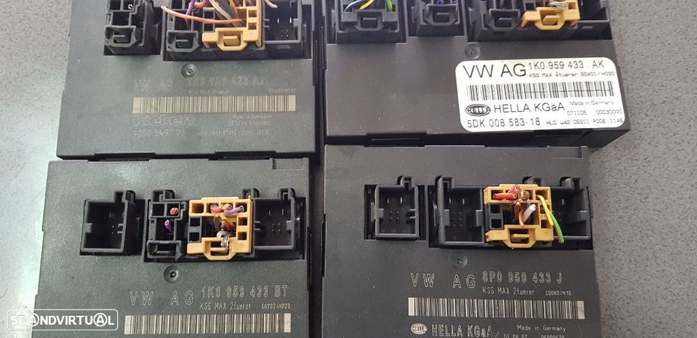 Módulo Confort Audi 3 vw Passat golf V fecho central ref. Na descrição - 1