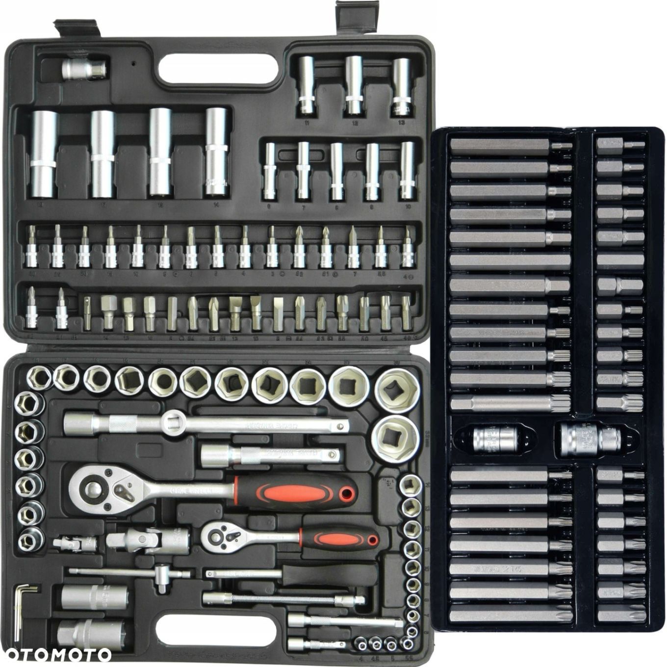 ZESTAW KLUCZY NASADOWYCH KLUCZE NASADOWE 108 YATO TORX KOMPLET 40 SZTUK - 1