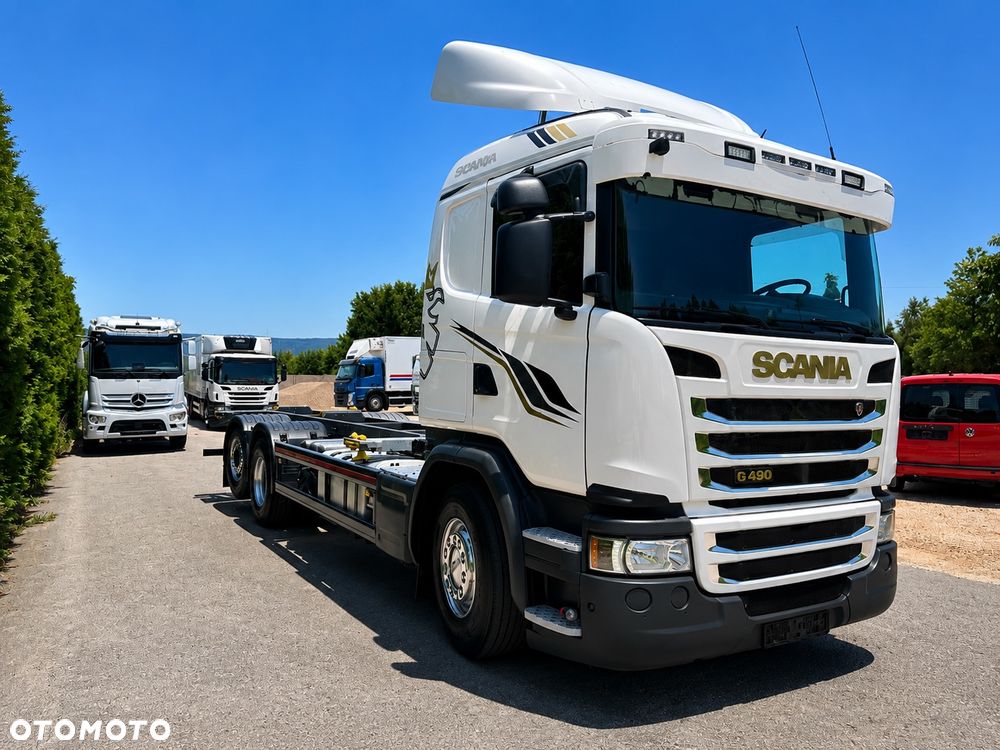 Scania SCANIA G490 / E 6  / BDF 7.15 , 7.45 M/ RAMA/ / DMC 27T / LED /OŚ SKRETNA /ASO/LAWETA/MAN/DAF/MERCEDES/VOLVO - 13