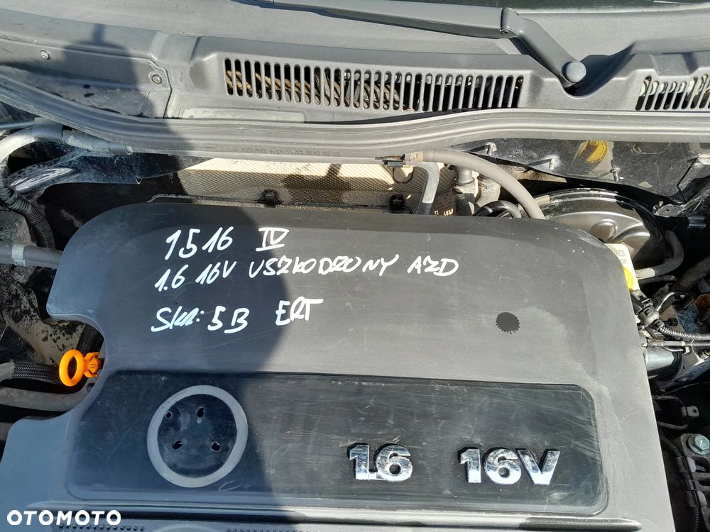 VW GOLF IV SILNIK 1.6 16V BENZYNA !!! NA CZĘŚCI !!! OZNACZENIE: AZD - 2