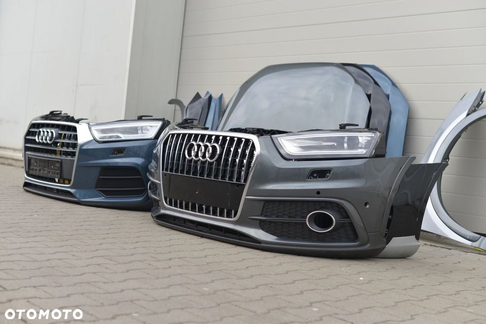 MASKA ZDERZAK BŁOTNIK LAMPA PAS BELKA GRILL XENON LED AUDI Q3 8U 2011-2018 - 15