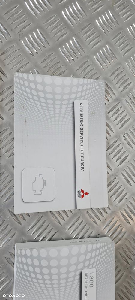 Mitsubishi L200 V Książka Serwisowa Instrukcja - 4