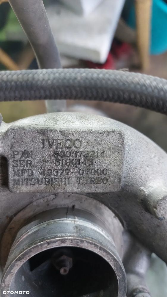 TURBO TURBINA TURBOSPREZARKA IVECO DAILY 2.8TD 99-06 SLASK WYSYLKA VAT - 7