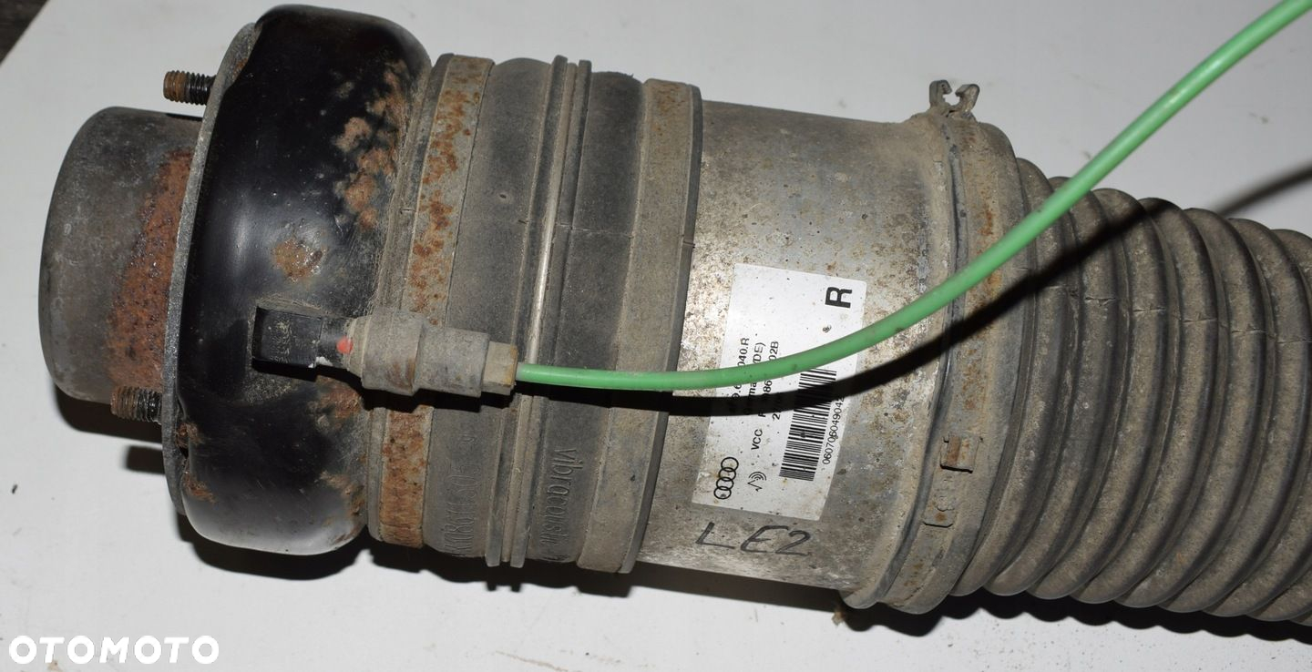 AUDI A6 C6 AMORTYZATOR PNEUMATYCZNY PRZÓD PRZEDNI PRAWY 4F0616040R - 6