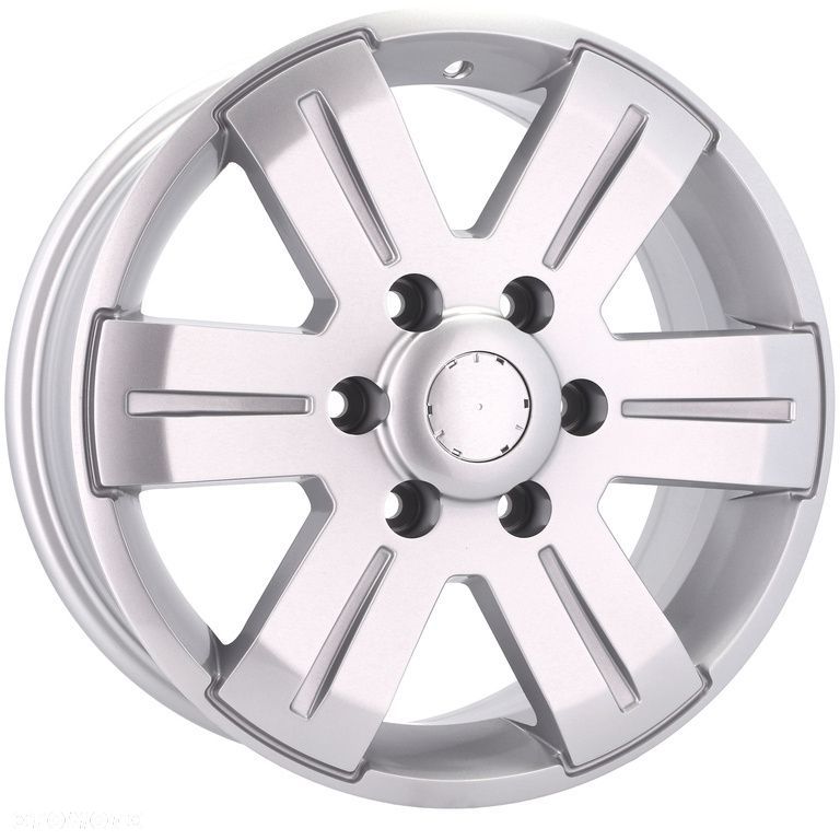4x Felgi 16 6x130 m.in. do VW Crafter MERCEDES Sprinter Wzmacniane 1400kg - BK562 - 10