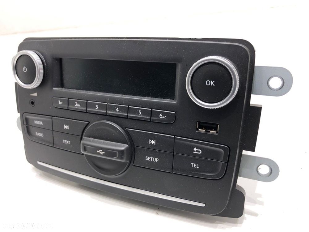 RADIO  DACIA DUSTER (HM_) 2017 - 2022 1.5 dCi 115 (HMAD) 85 kW [116 KM] olej napędowy 2017 - 2022 - 2