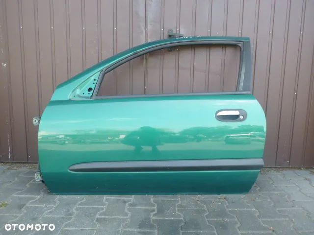 DRZWI LEWY PRZÓD LEWE PRZEDNIE NISSAN ALMERA N16 3D KOMPLETNE KOLOR DV8 - 10