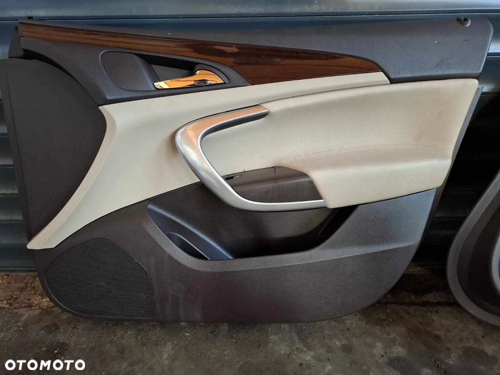 BOCZKI DRZWI TAPICERKA OPEL INSIGNIA A I KOMPLET - 3