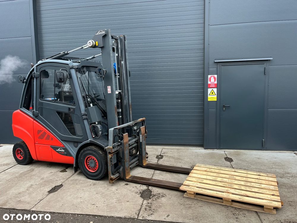 Linde H35 H30 widły wysuwane teleskopowe 135-235cm, pozycjoner 41-135cm, przesuw boczny kabina - 12