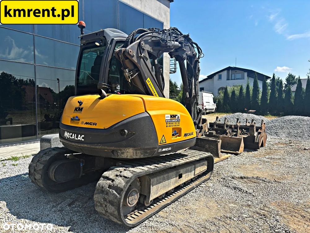 Mecalac 8 MCR MINI-KOPARKA 2019R | MECALAC 6 MCR, JCB 8065 8080 8085 85 Z VOLVO ECR 88, CAT 308, 307 , BOBCAT 80 KOMATSU PC 88 - 19